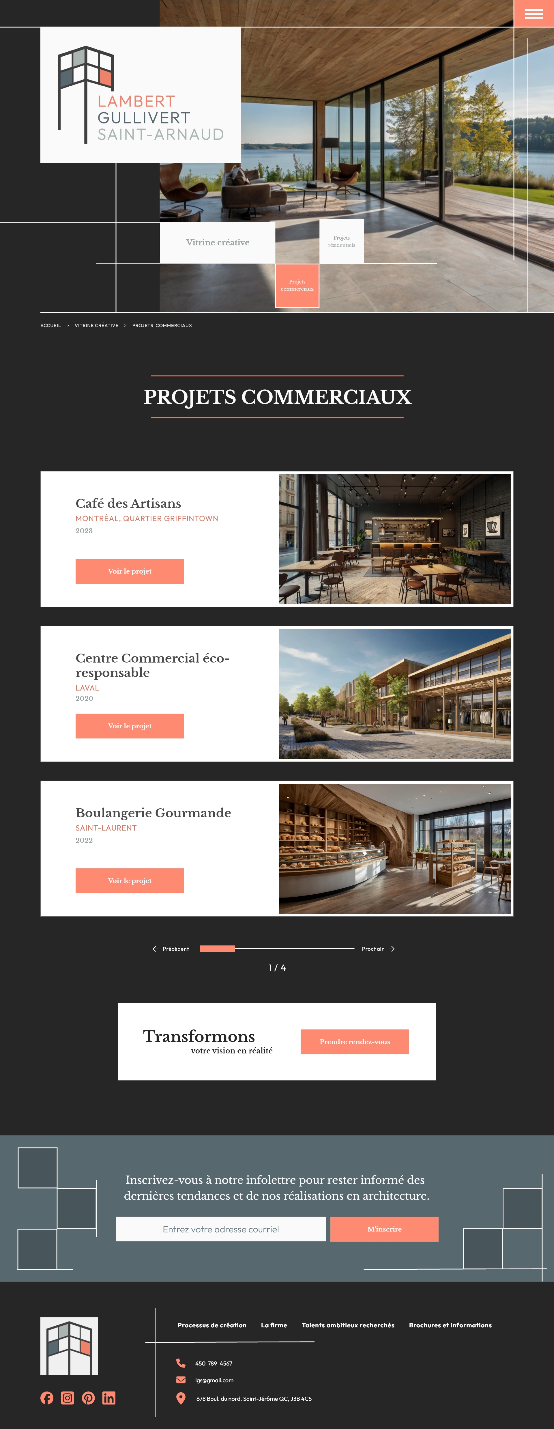 Design d’un site d’architecture - Image 1