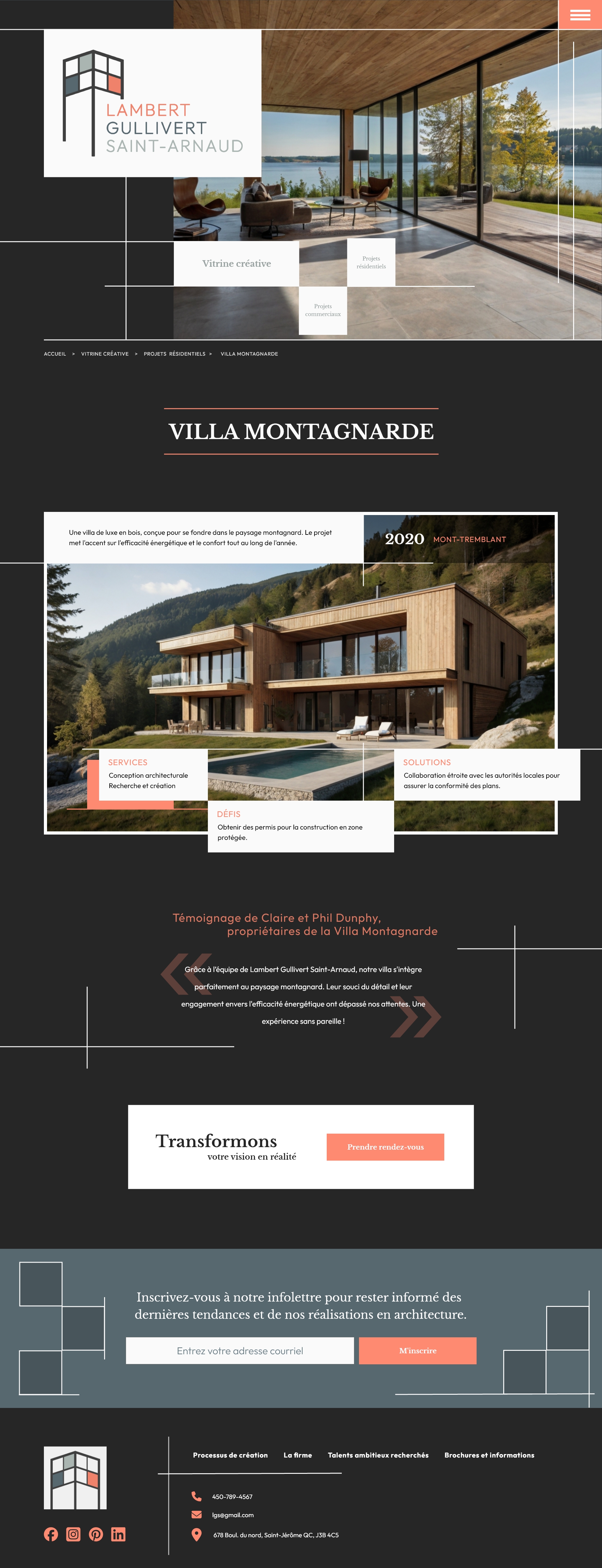 Design d’un site d’architecture - Image 2